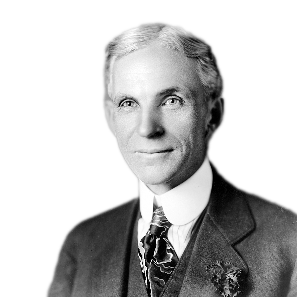 Portrait photo of Henry Ford