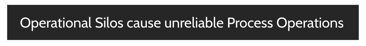 Silo cause Ops problems